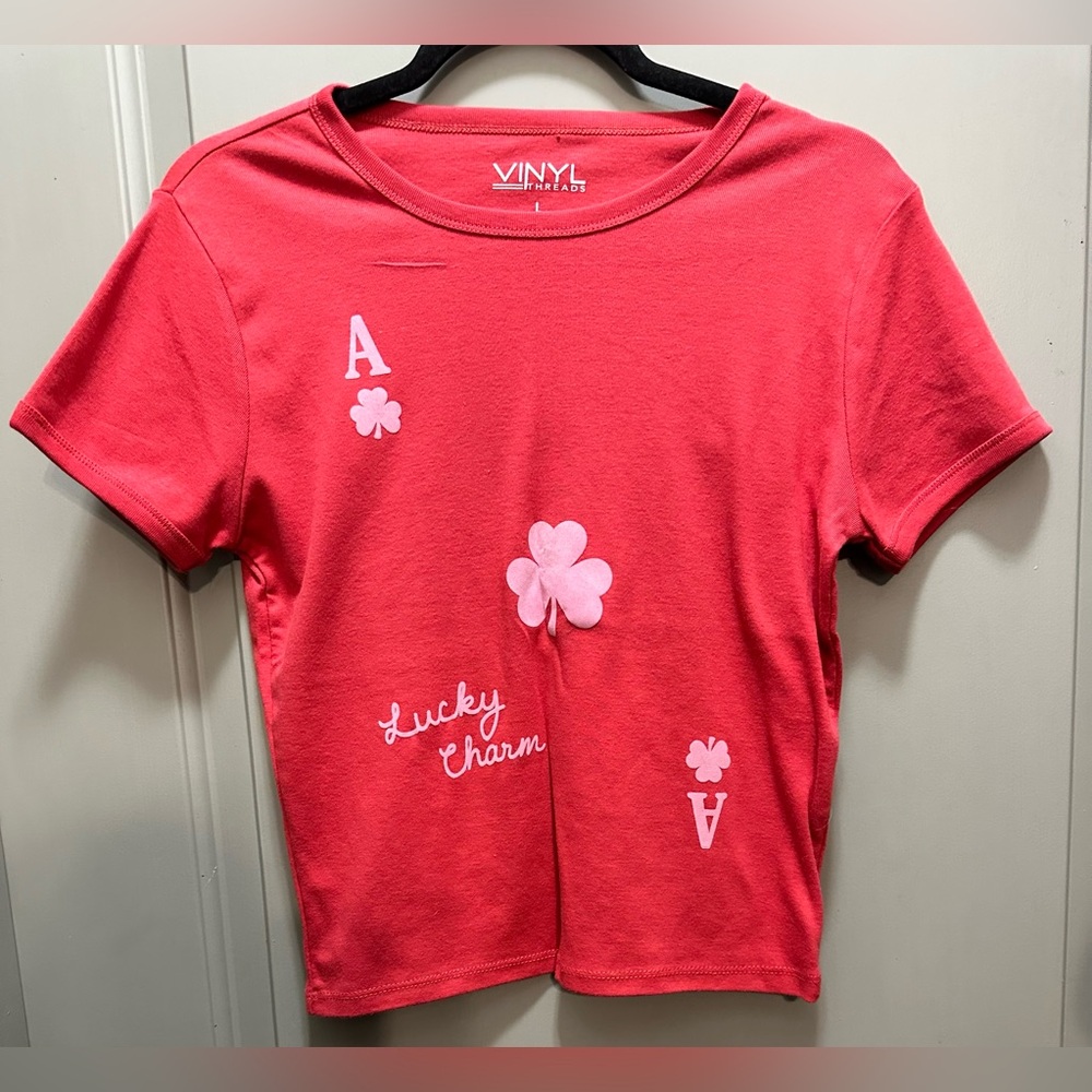 Vinyl Threads Size L Tee EUC